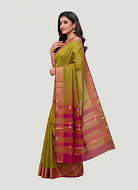 MAHESHWARI HANDLOOM COTTON SILK SAREE - Master