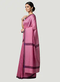 MAHESHWARI HANDLOOM COTTON SILK SAREE - Master