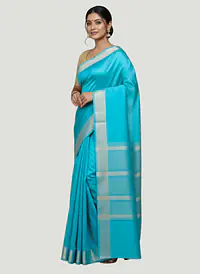 MAHESHWARI HANDLOOM COTTON SILK SAREE - Master