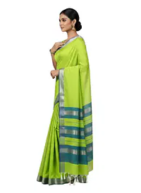 MAHESHWARI HANDLOOM COTTON SILK SAREE - Master