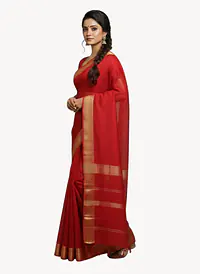 MAHESHWARI HANDLOOM COTTON SILK SAREE - Master