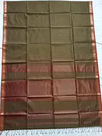 MAHESHWARI HANDLOOM COTTON SILK SAREE - Master