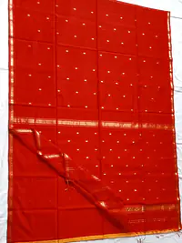 MAHESHWARI HANDLOOM COTTON SILK SAREE - Master