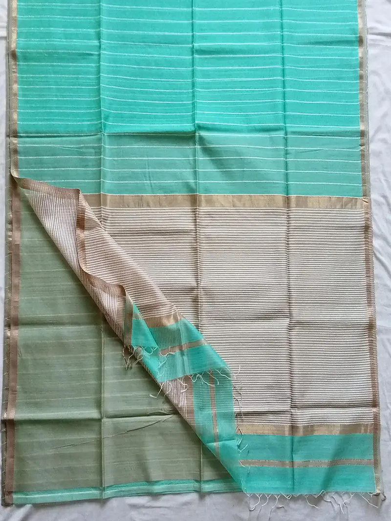 MAHESHWARI HANDLOOM COTTON SILK SAREE - Master