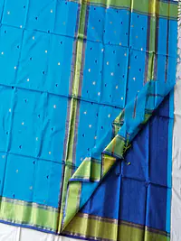 MAHESHWARI HANDLOOM COTTON SILK SAREE - Master