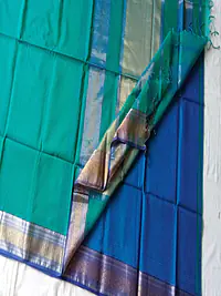 MAHESHWARI HANDLOOM COTTON SILK SAREE - Master