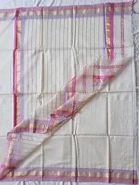 MAHESHWARI HANDLOOM COTTON SILK SAREE - Master