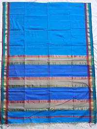 MAHESHWARI HANDLOOM COTTON SILK SAREE - Master