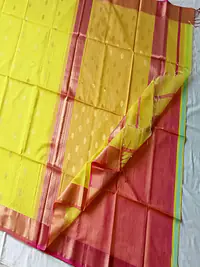 MAHESHWARI HANDLOOM COTTON SILK SAREE - Master