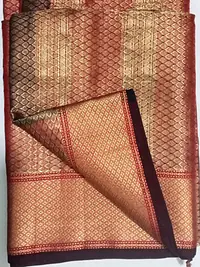 MAHESHWARI HANDLOOM COTTON SILK SAREE - Master