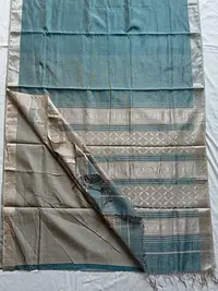 MAHESHWARI HANDLOOM COTTON SILK SAREE - Master