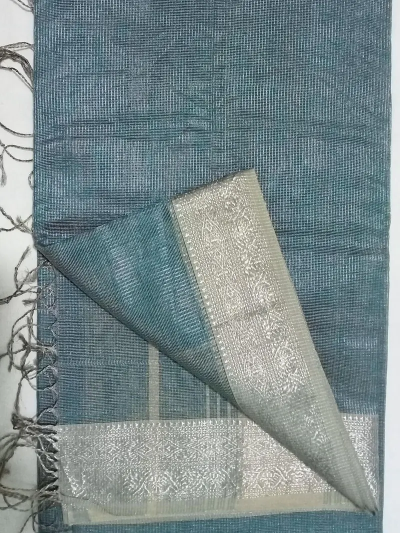 MAHESHWARI HANDLOOM COTTON SILK SAREE - Master