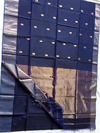 MAHESHWARI HANDLOOM COTTON SILK SAREE - Master