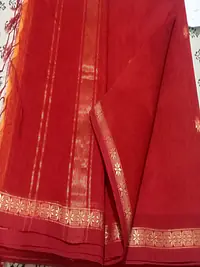 MAHESHWARI HANDLOOM COTTON SILK SAREE - Master