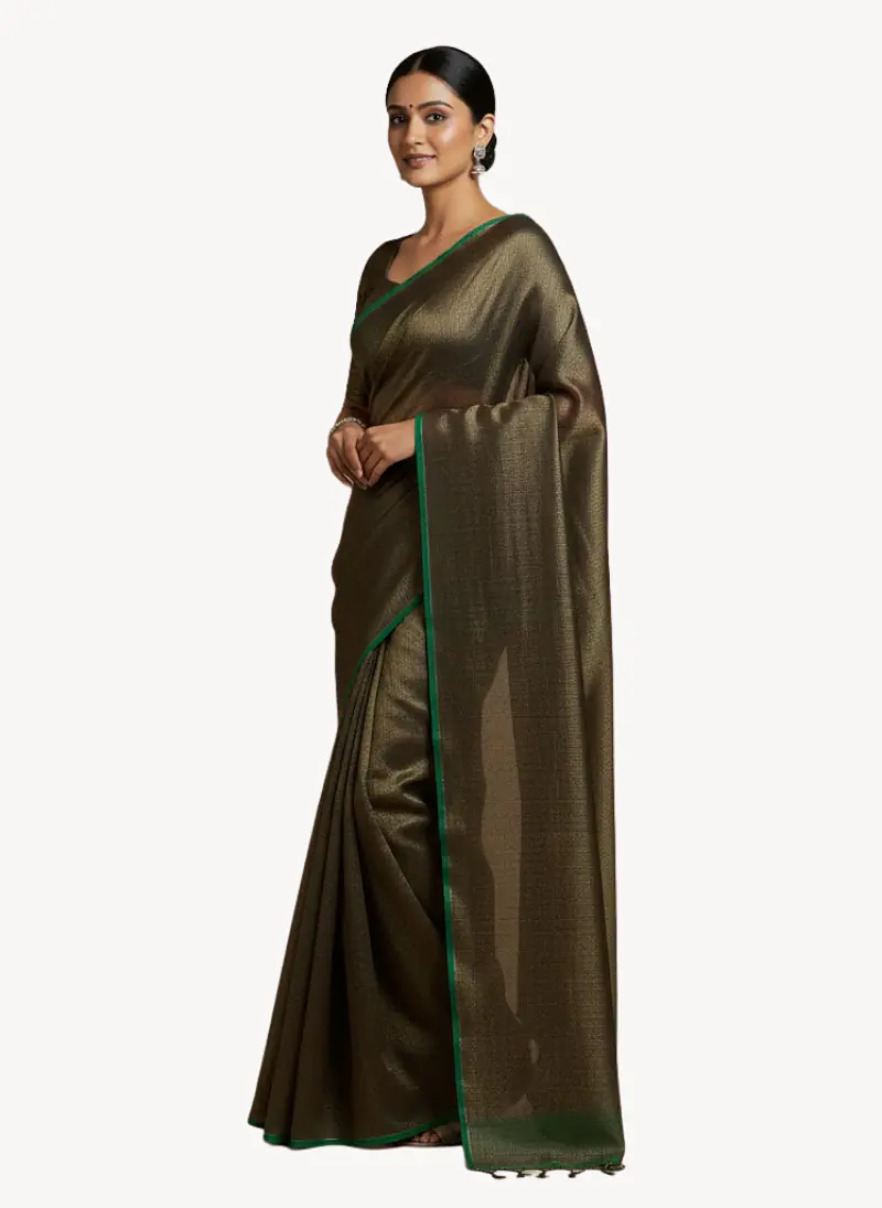 MAHESHWARI HANDLOOM COTTON SILK SAREE - Master