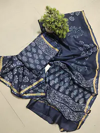 CHANDERI MALWARI SILK SUIT - Master