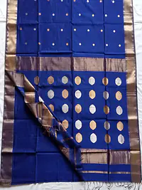 MAHESHWARI HANDLOOM COTTON SILK SAREE - Master