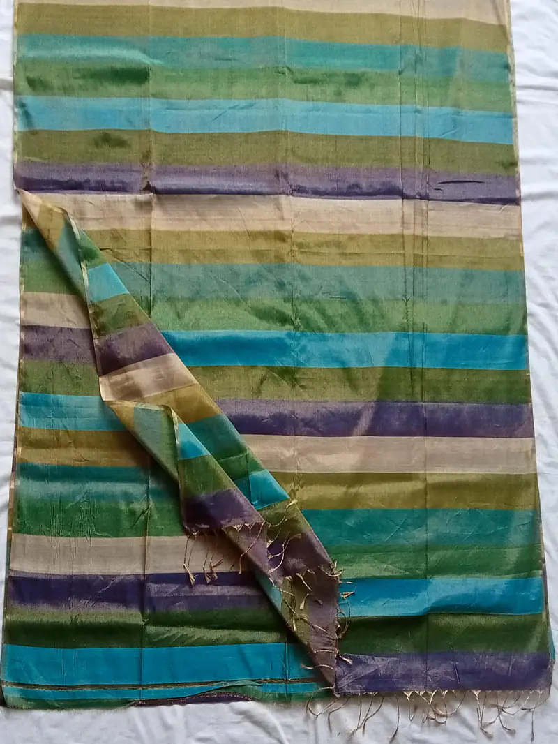 MAHESHWARI HANDLOOM COTTON SILK SAREE - Master