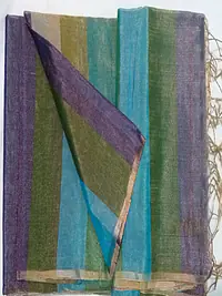 MAHESHWARI HANDLOOM COTTON SILK SAREE - Master