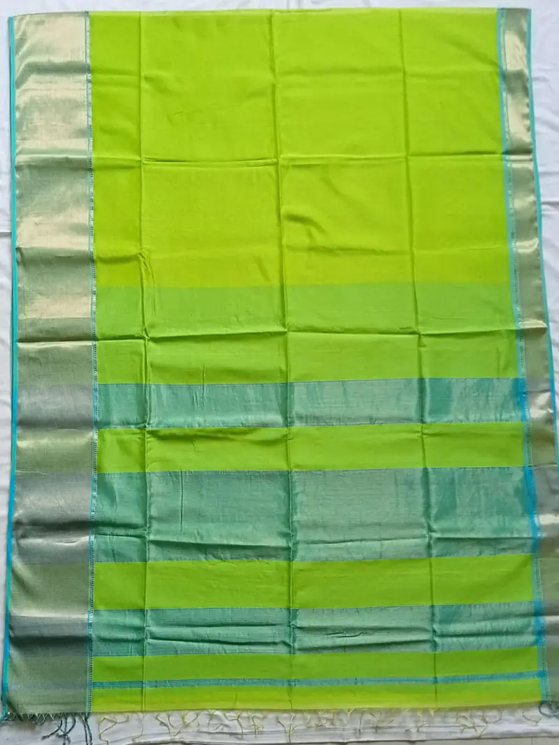 MAHESWARI HANDLOOM COTTON SILK SAREE - Master