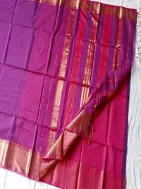 MAHESWARI HANDLOOM COTTON SILK SAREE - Master