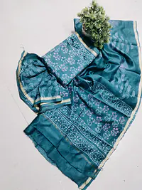 CHANDERI MALWARI SILK SUIT - Master