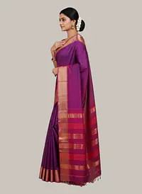 MAHESWARI HANDLOOM COTTON SILK SAREE - Master