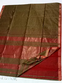 MAHESHWARI HANDLOOM COTTON SILK SAREE - Master