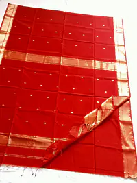 MAHESHWARI HANDLOOM COTTON SILK SAREE - Master