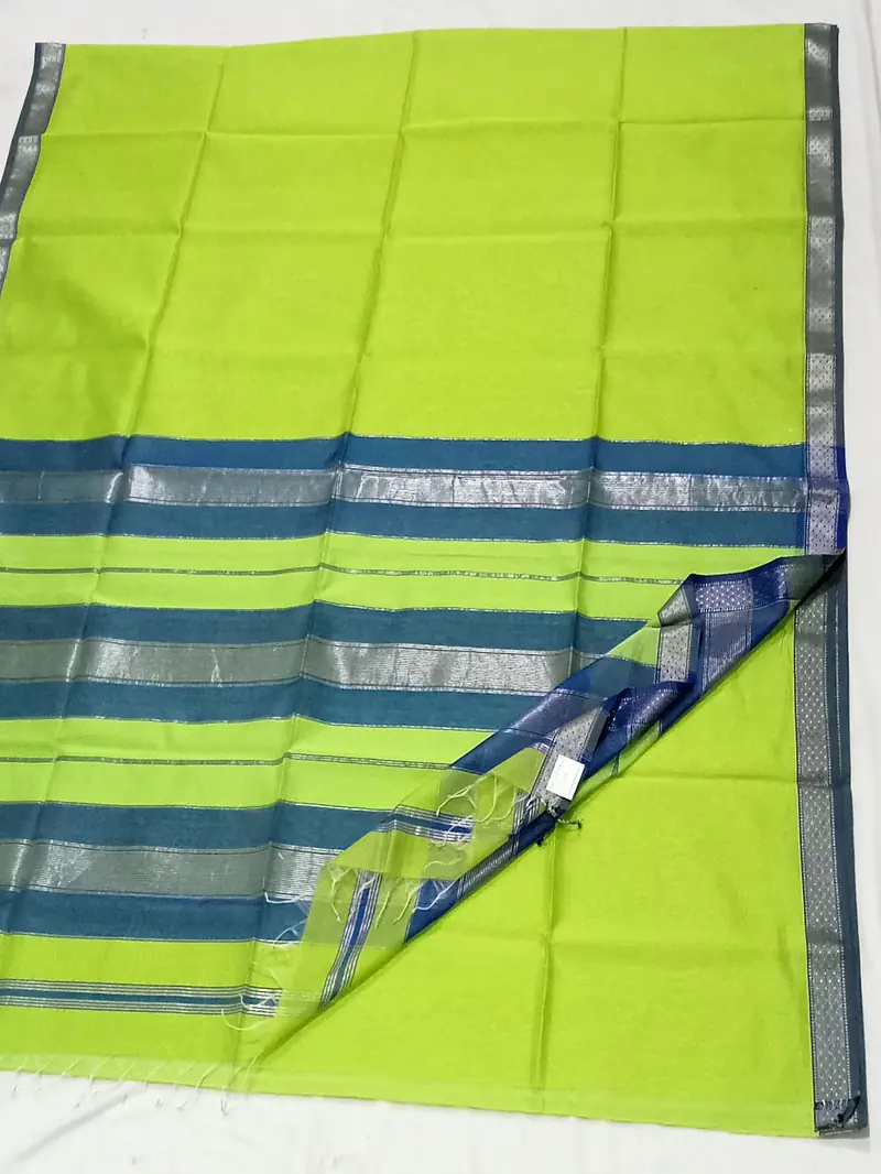 MAHESHWARI HANDLOOM COTTON SILK SAREE - Master
