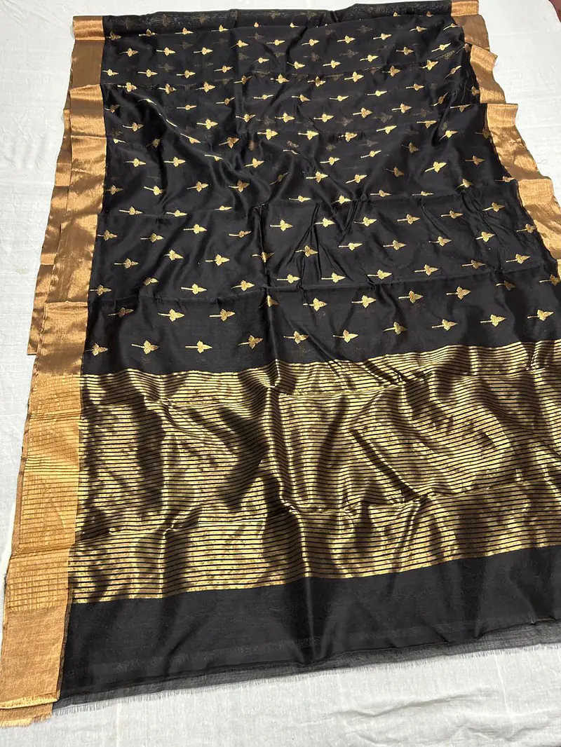 CHANDERI COTTON SILK SAREE - Master