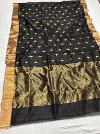 CHANDERI COTTON SILK SAREE - Master