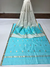 CHANDERI COTTON SILK SUIT - Master