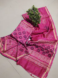 CHANDERI MALWARI SILK SUIT - Master