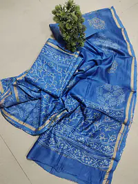 CHANDERI MALWARI SILK SUIT - Master