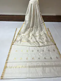 CHANDERI COTTON SILK SUIT - Master