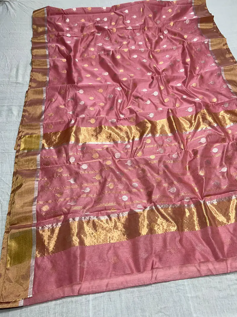 CHANDERI COTTON SILK SAREE - Master