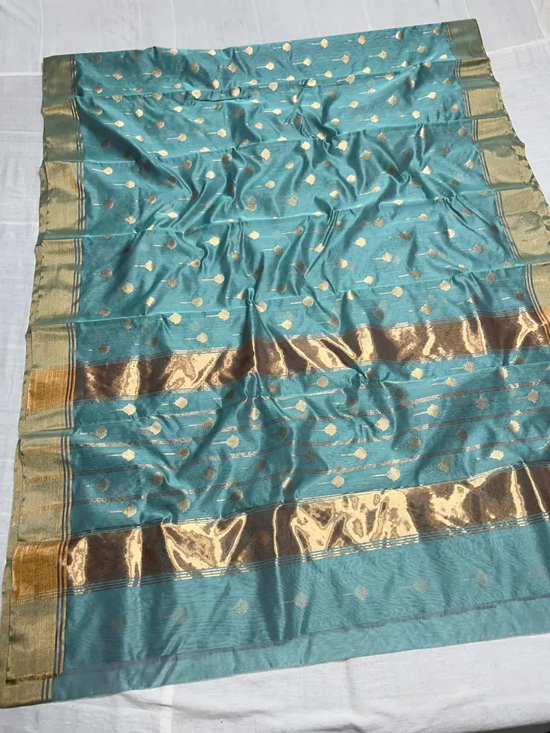 CHANDERI COTTON SILK SAREE - Master