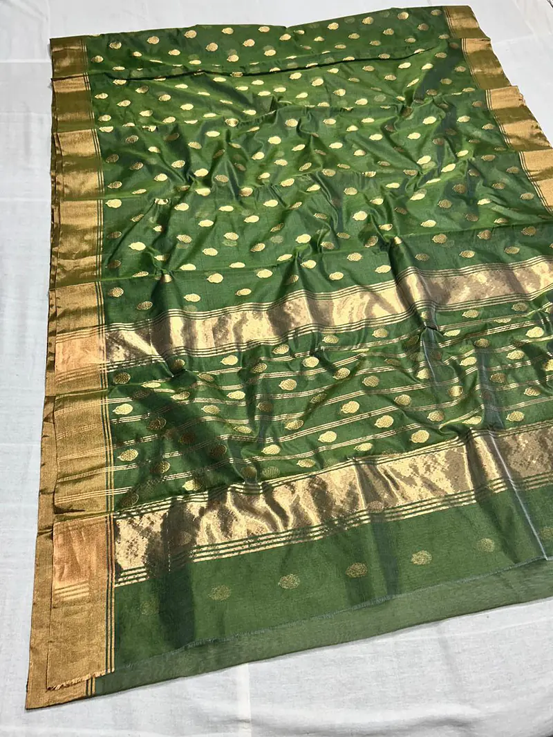 CHANDERI COTTON SILK SAREE - Master