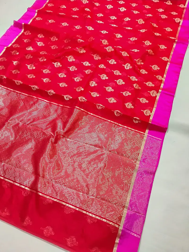 CHANDERI DO PATTI SAREE - Master