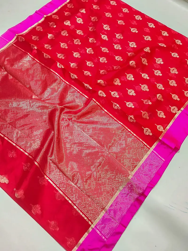 CHANDERI DO PATTI SAREE - Master