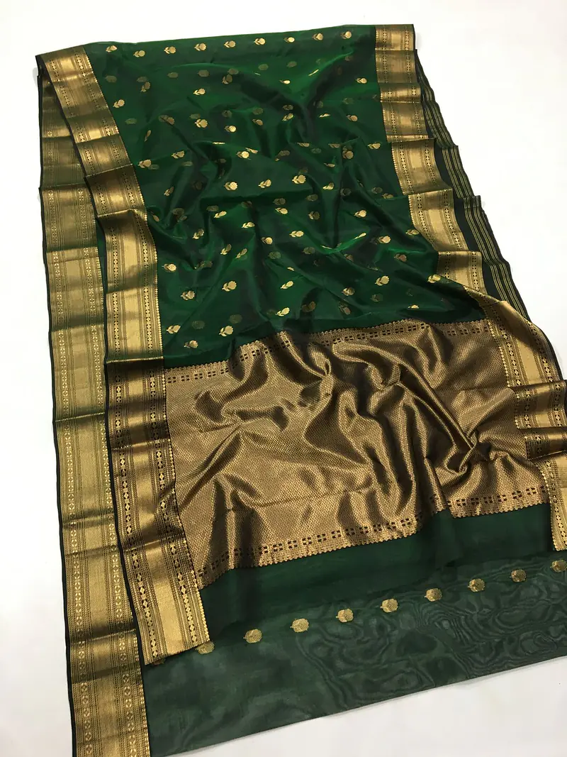 CHANDERI KATTAN ADDA SAREE - Master