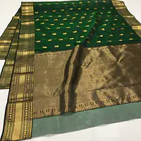 CHANDERI KATTAN ADDA SAREE - Master