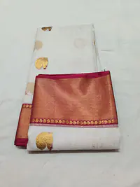CHANDERI MURGA SAREE - Master