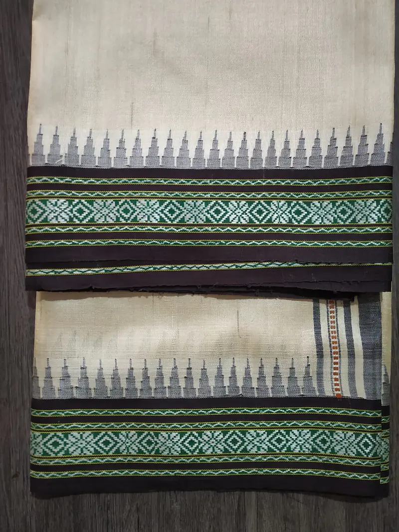 Bhandara Tassar Saree - Master