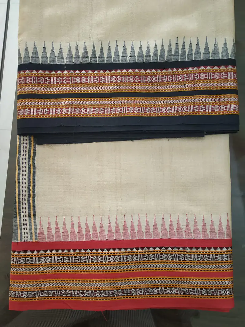 Bhandara Tassar Saree - Master