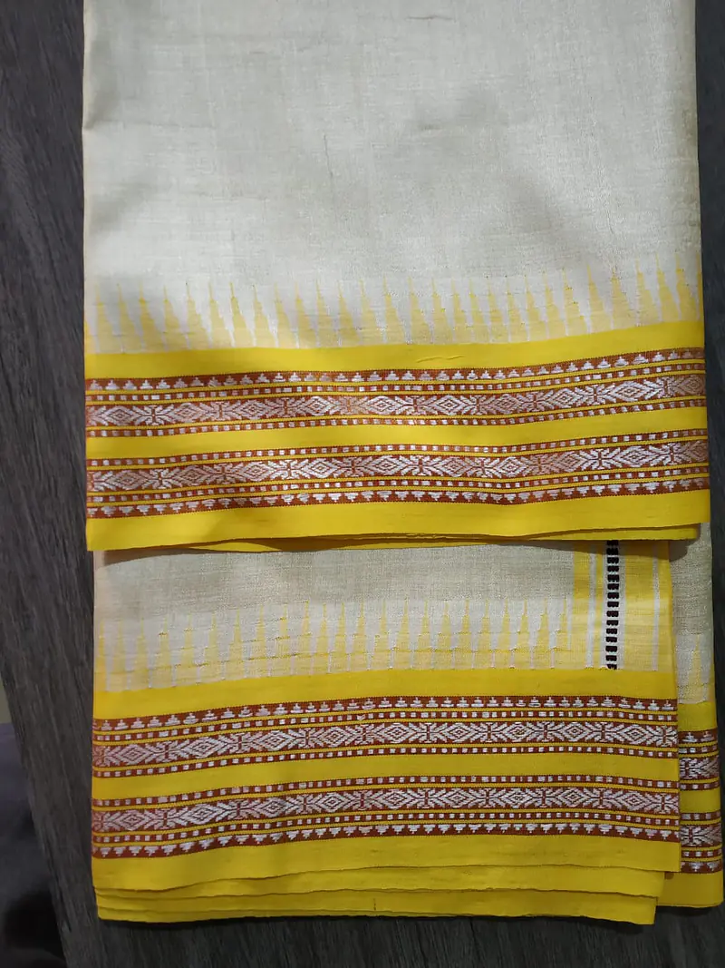 Bhandara Tassar Saree - Master