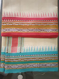 Bhandara Tassar Saree - Master