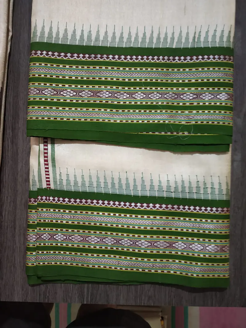 Bhandara Tassar Saree - Master