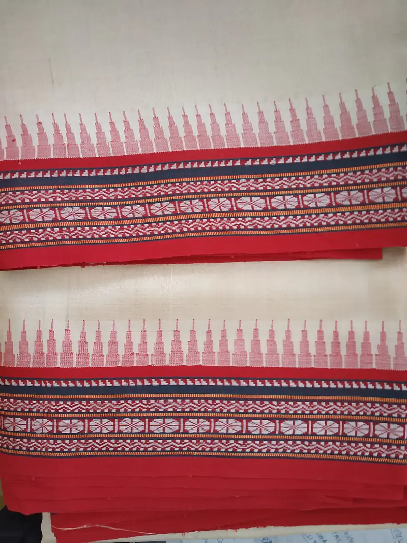 Bhandara Tassar Saree - Master